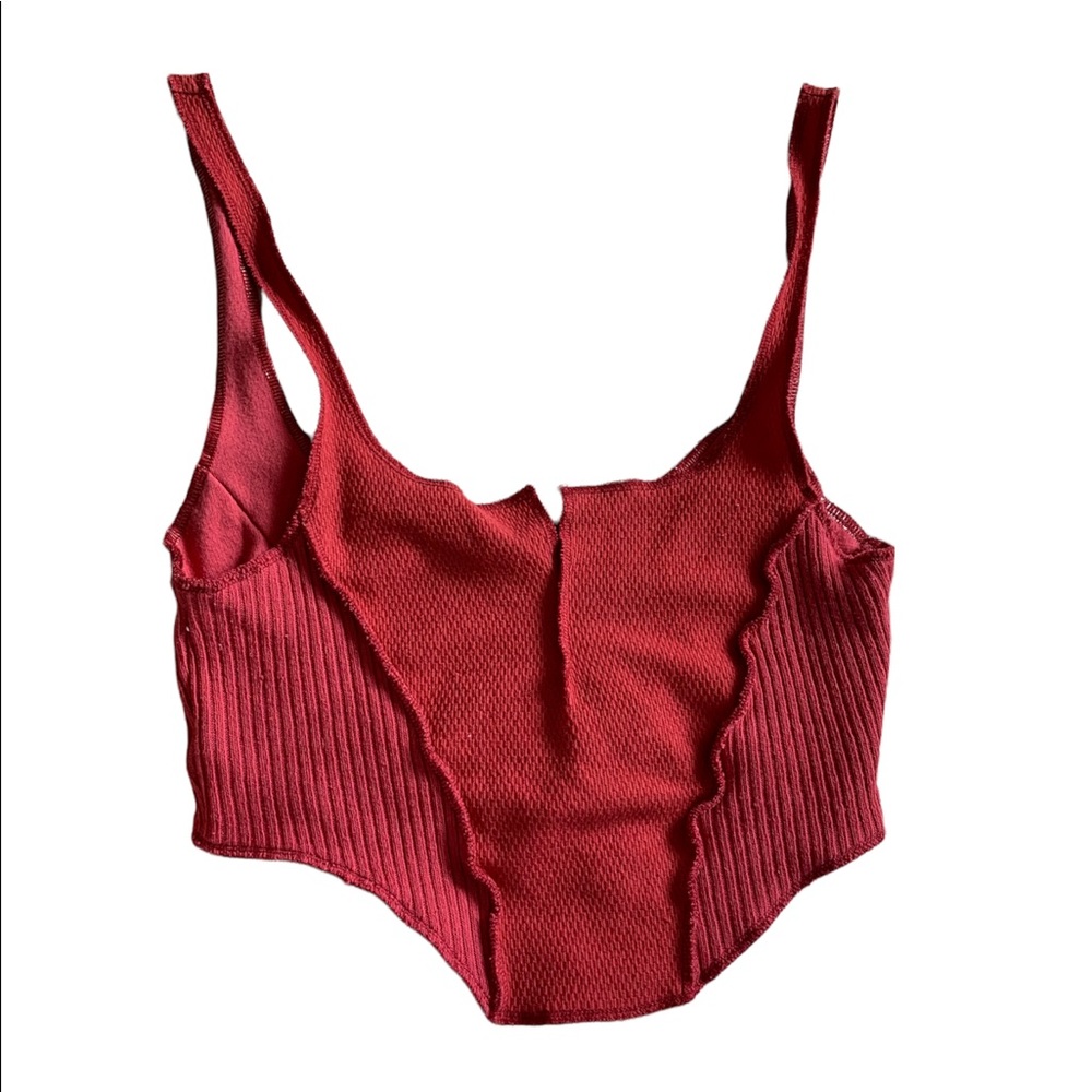 Cropped tank top
